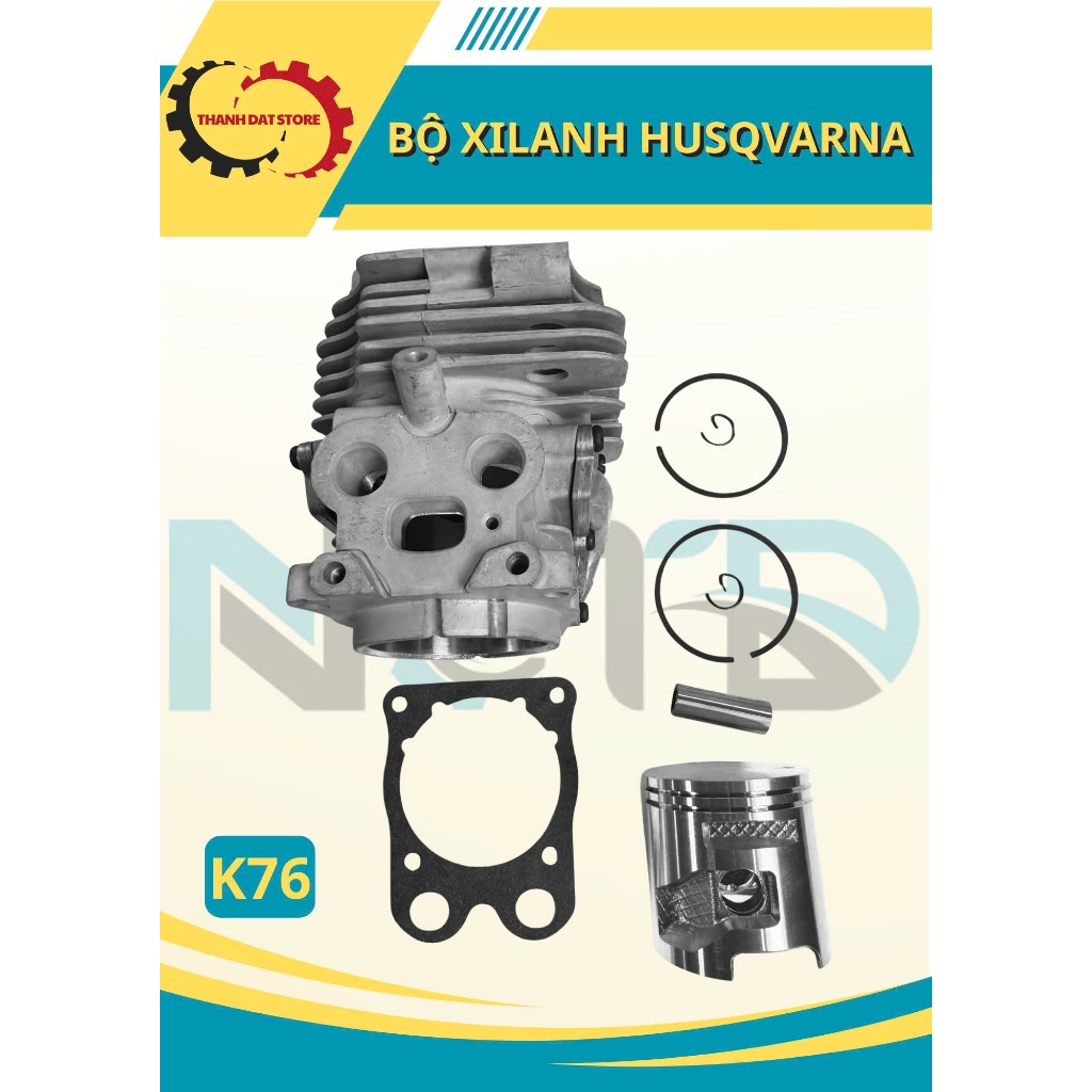 Bộ Nòng Bộ Hơi Máy Cưa Bê Tông HUSQVARNA K76