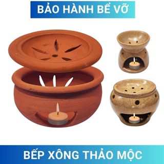  Bếp xông bồ kết và thảo mộc  Mua riêng  hương thơm phòng đuổi muỗi đốt nến gốm sứ Bát Tràng mã 25015 