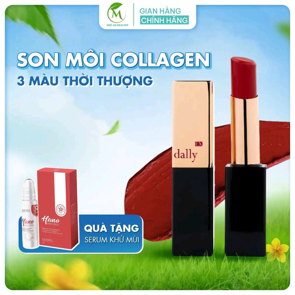 Son Môi Collagen Edally Ex Mộc An Healthy, Son Giúp Dưỡng Ẩm Làm Mềm Và Làm Hồng Môi