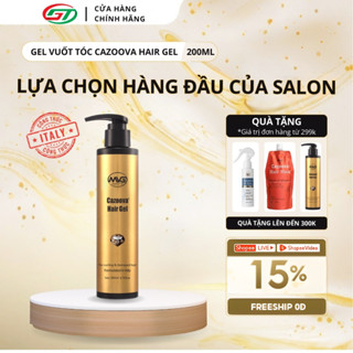  Gel vuốt tóc bóp tóc giữ nếp tóc xoăn tóc kiểu dưỡng tóc bóng mượt mềm mại Cazoova Hair Gel 200ml 