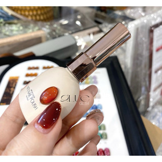  Sơn gel thạch nâu hổ phách tone da sơn móng  tán vân đá  