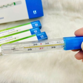 Nhiệt Kế Thủy Ngân Đo Thân Nhiệt Cho Bé Và Gia Đình