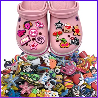  Sticker hoạt hình gắn dép cross giao ngẫu nhiên không trùng - Jibbitz charm crocs 