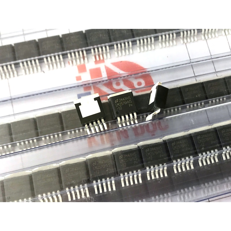 (Combo 2 chiếc) LM2576HVS-12 LM2576 IC nguồn Buck 3A 12V TO-263