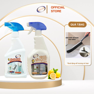  Combo Beecok Chăm Sóc Nhà Cửa Toàn Diện:Tẩy Cặn Canxi Vệ Sinh Tủ Lạnh Sạch Sẽ Khử Mùi Tủ Lạnh & Hút Ẩm Khử Mùi 