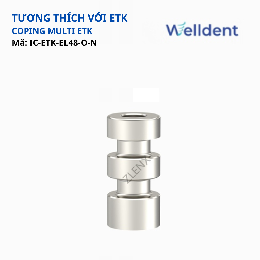 Impression Coping Multi ( Lấy dấu toàn hàm ) – Tương thích với ETK Implant