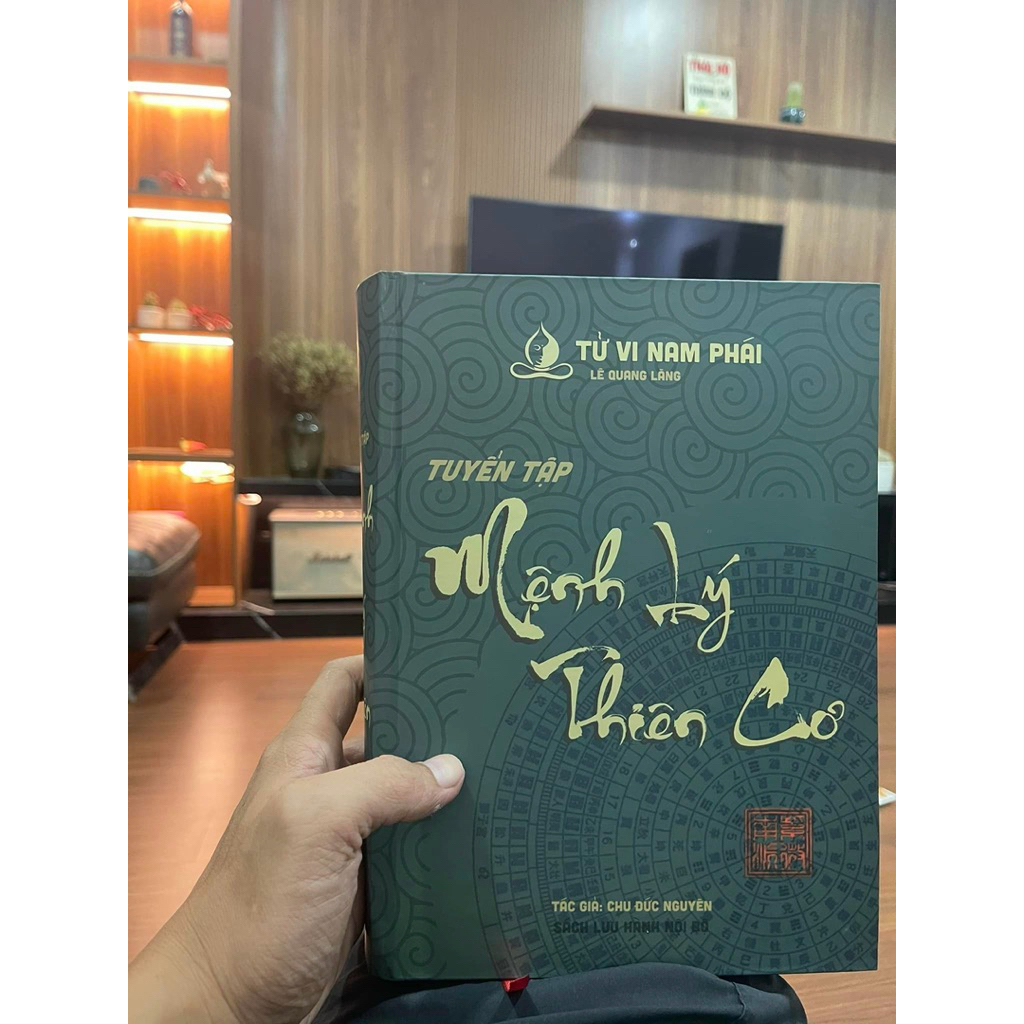 Sách - Mệnh lý thiên cơ (Lê Quang Lăng) Tử vi nam phái (bìa cứng)