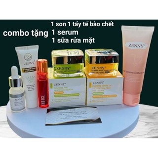  kem zenny  ngày đêm VR2.0  sỉ từ 3 bộ   tặng  3 quà .1 son ,1 serum 1 sữa rửa mặt tùy chọn 