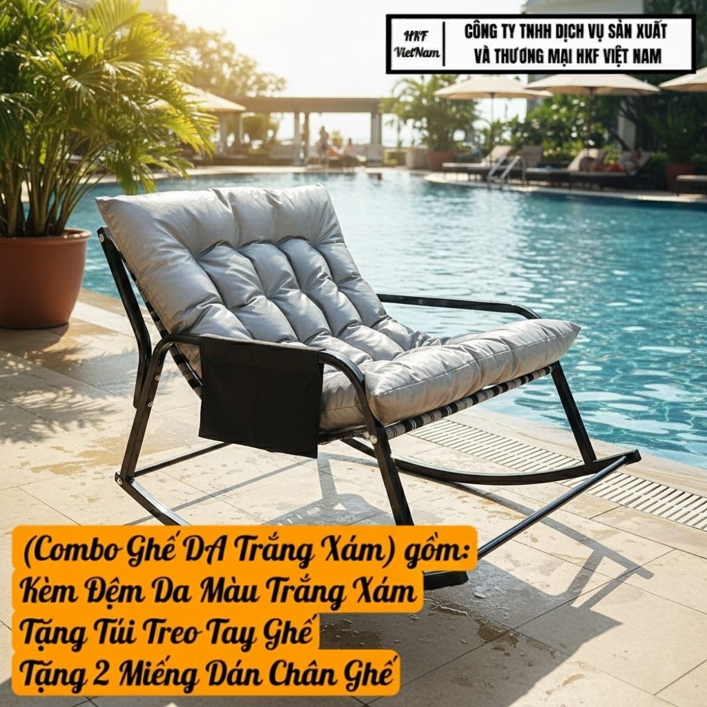 Ghế Bập Bênh 2 người HKF Việt Nam - Ghế Lười Đôi - Đọc Sách - Xem Phim | BigBuy360 - bigbuy360.vn