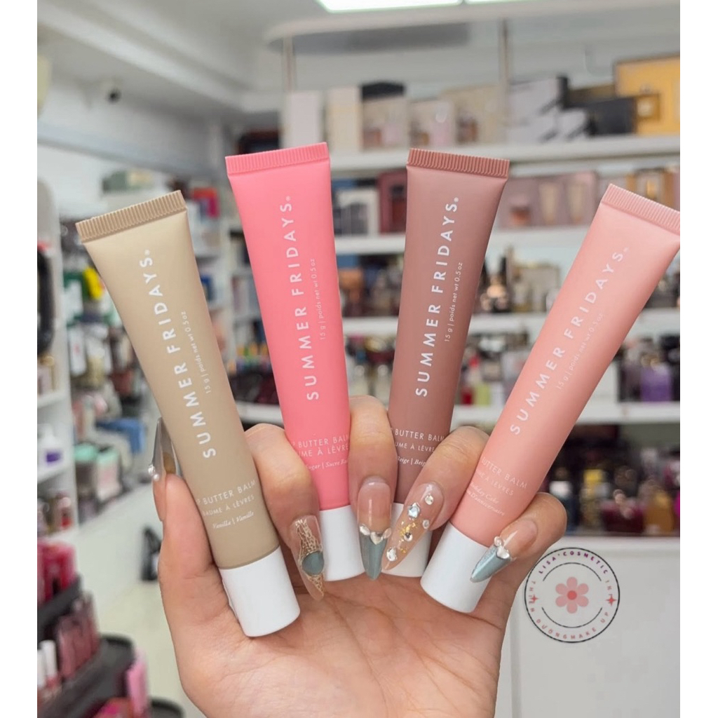 [Bill 🇺🇸 ] Son dưỡng Thuần chay Summer Friday mùi thơm rất thơm - Mẫu mới