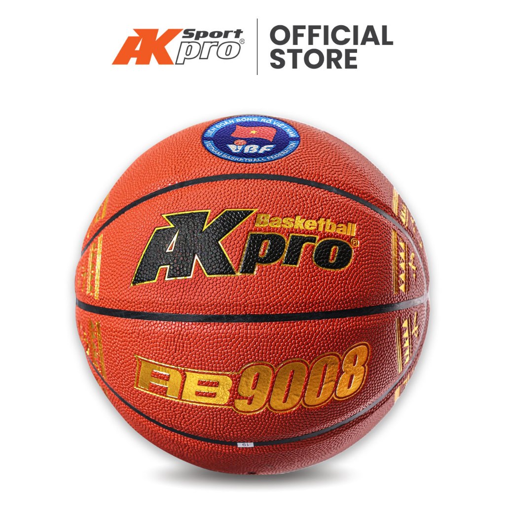 Bóng rổ thi đấu AKpro AB9008 size 6, 7 - VBF