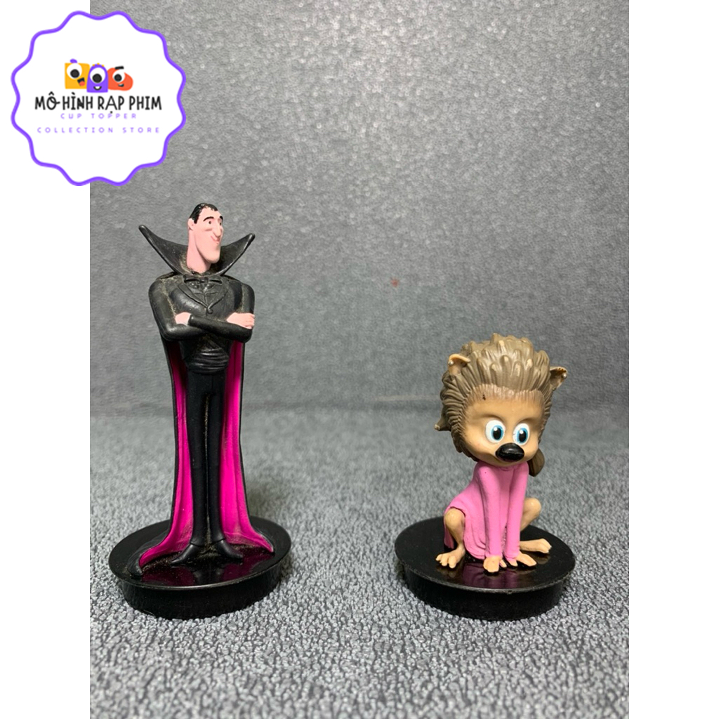 MÔ HÌNH RẠP PHIM, CUP TOPPER FIGURE PHIM HOTEL TRANSYLVANIA