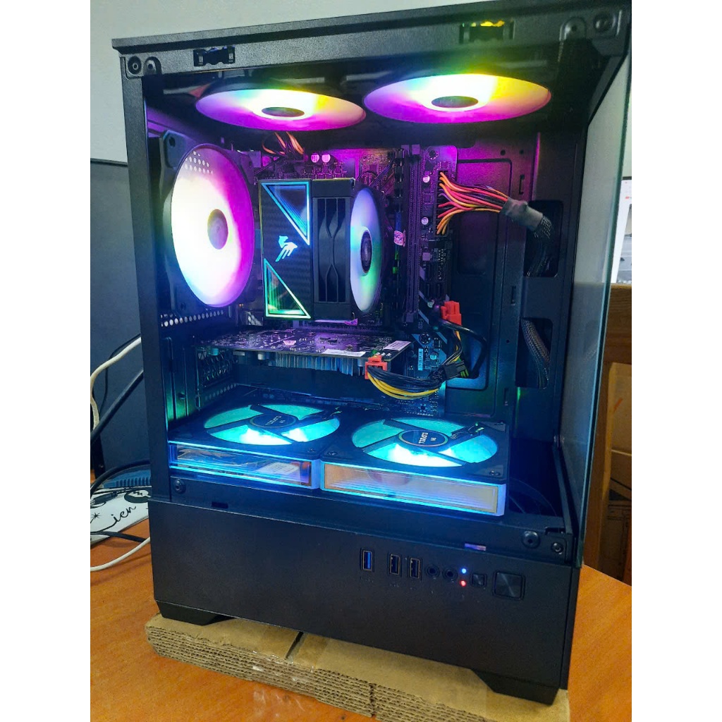 Bộ máy tính để bàn.Main MSI H610 DDR4, CPU 13400f, ram16GB,500GB,X650