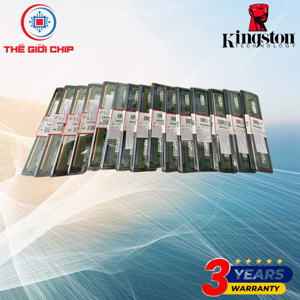 Ram KINGSTON ECC 8GB DDR3 1600 (SERVER) chạy các main DDR3 ko kén main I Bảo hành 36 tháng