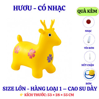  Thú Nhún Có Nhạc Cho Bé – Tăng Cường Vận Động – Chất Lượng Chuẩn Có Kiểm Định An Toàn 