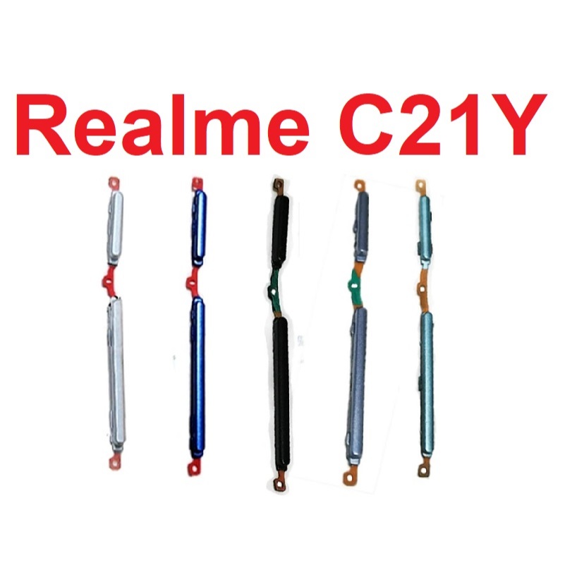 Bộ Nút Nguồn Âm Lượng Ngoài Oppo Realme C21Y Power Button and Volume Control Button