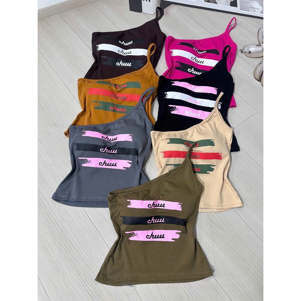 Áo khoen lệch vai croptop PC30920 mới nè