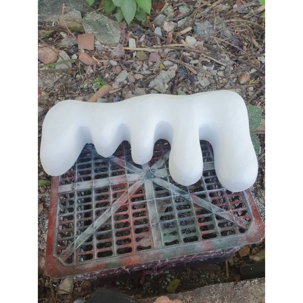 tuyết tan chảy kích thước 50x20 tuyết noel tuyết derco trang trí góc chụp