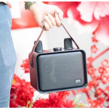 Loa Bluetooth Innoyo InnoSound S1 – Âm to – 2 mic không dây – BH 12 tháng – Hát karaoke cực hay