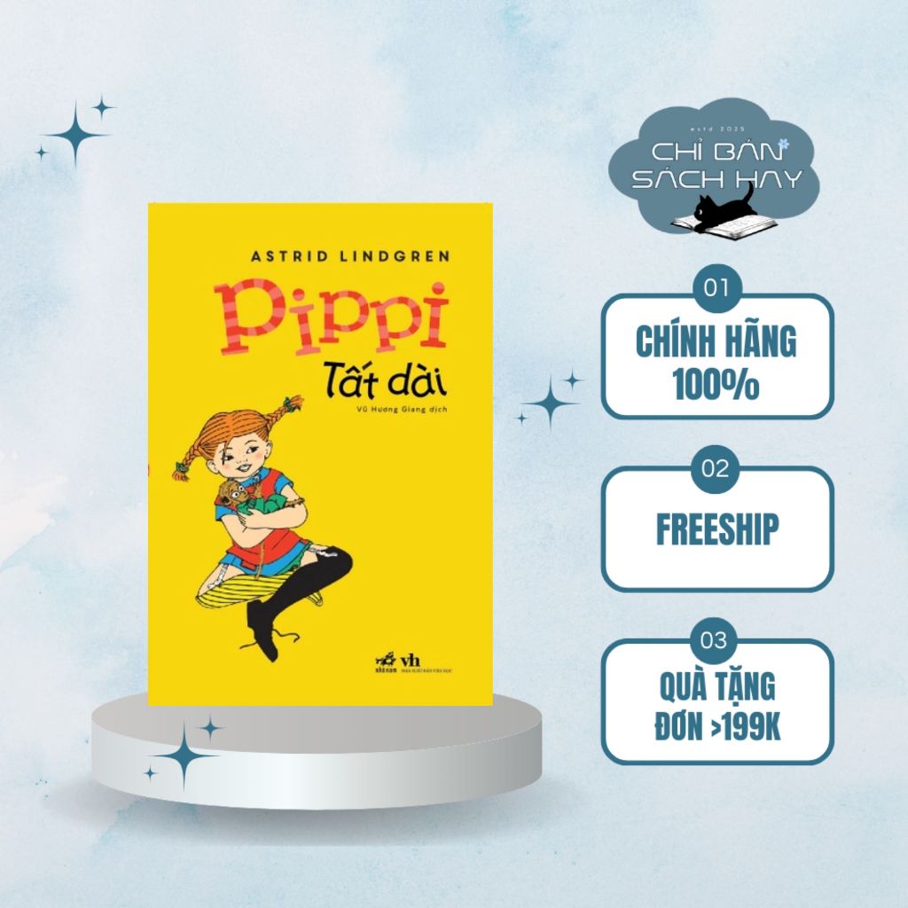 Sách - Pippi tất dài (Chỉ Bán Sách Hay)