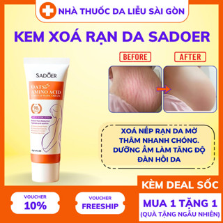 Kem xóa rạn da SADOER làm mờ vết rạn dưỡng ẩm sáng da đều màu chăm sóc da săn chắc Chính Hãng