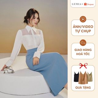  Chân Váy Bút Chì Dáng Dài Thanh Lịch by LEMIA Design – Mã: 24Z136 