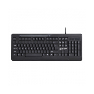Bàn phím EDRA EK501 Black Chính hãng (Phím văn phòng, 104 Keys)