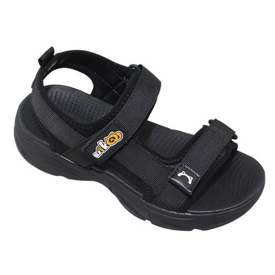 Sandal đế bằng bé gái Bita's SEFYG.10 (Đen + Kem + Xám)