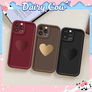 Ốp Lưng iPhone Cam Viền Cao Small Heart Mềm Chống Xước Cao Cấp  - iP 7/8/ X/XS/XR/11/12/13/14/15/16/17/ Pro/Max/Plus/Air