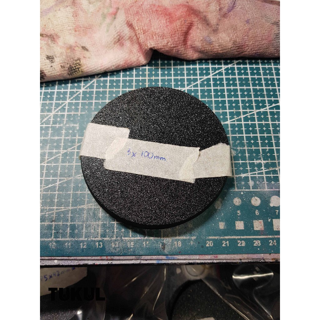 Base  tròn 70mm đến 110mm- Đế đứng cho mô hình miniature - TUKUL STUDIO