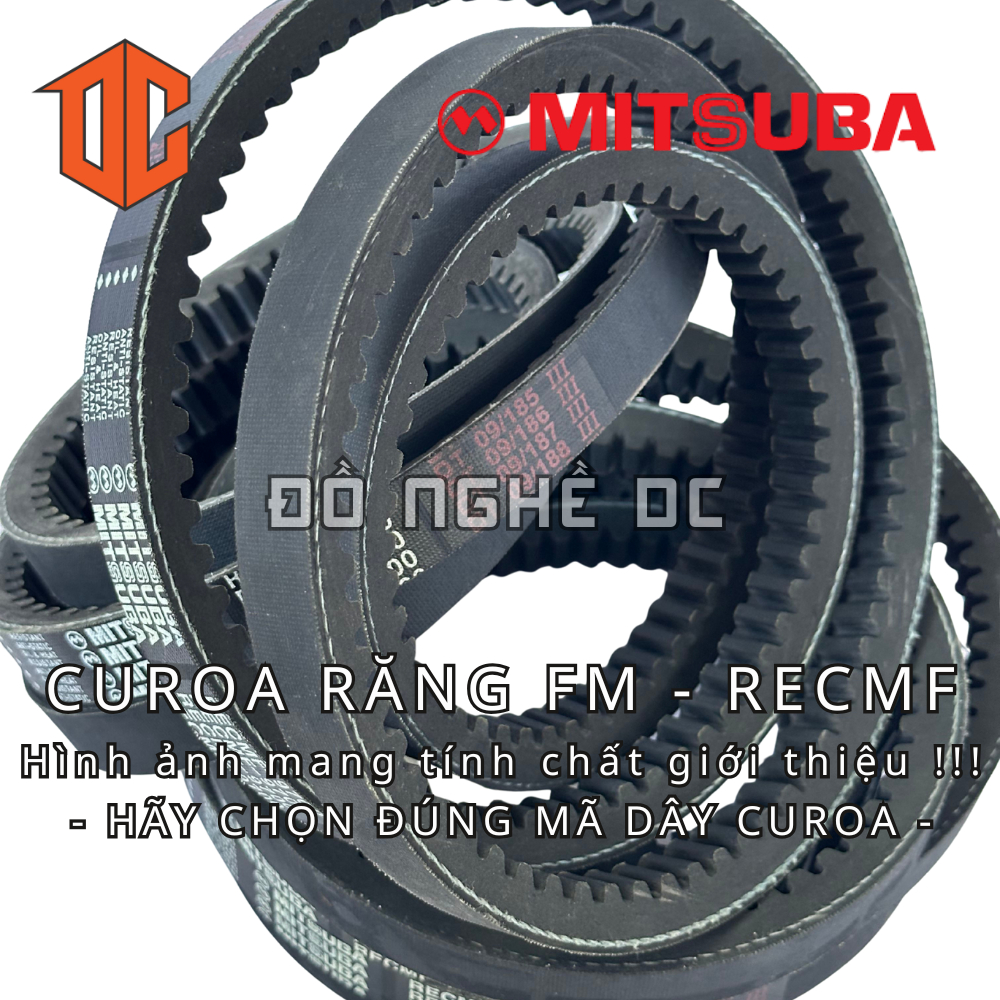 Dây curoa RECMF Thái lan MITSUBA FM96 FM32 FM21 FM58 FM61 FM30 FM83 FM43 FM21 FM56 FM61 FM28 FM46 FM