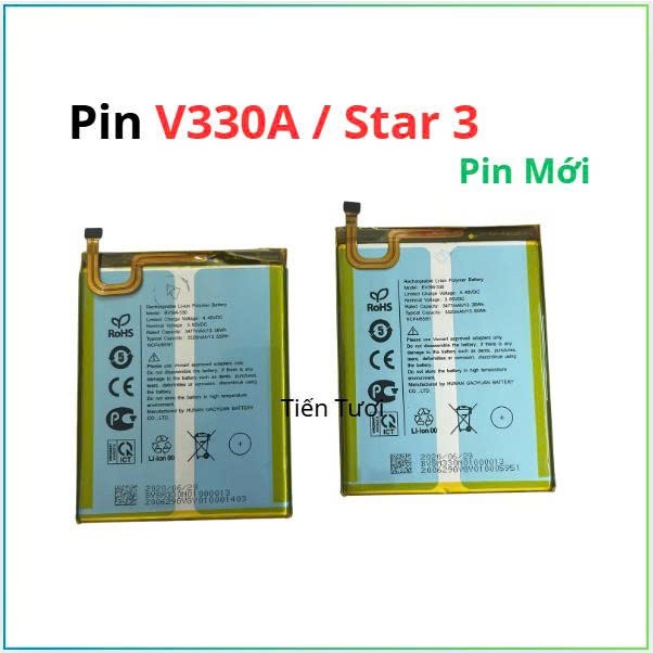 Pin Star 3 / V330A VS,mới