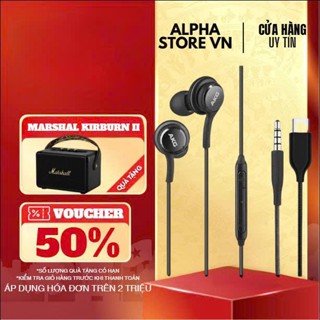 Tai Nghe A.K.G Có Dây Jack Type-C & 3.5mm, Hỗ Trợ Android, PC, Laptop – Màu Đen