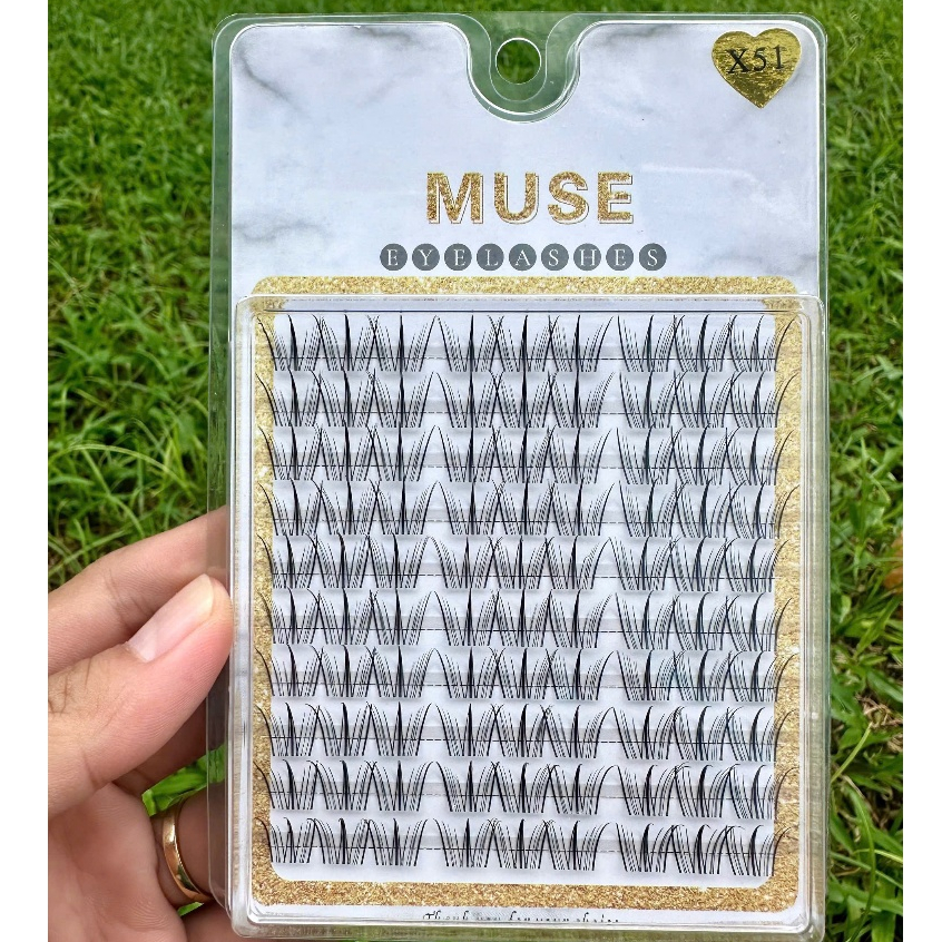 X51 - Mi MUSE Lông mi cụm, tự nhiên - Lomi Shop