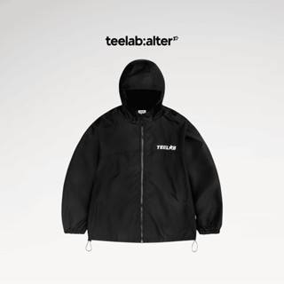  Áo Khoác Gió Dù Nam Nữ Teelab Basic Logo Chống Nước Cản Gió Giữ Ấm Có Mũ Local Brand Unisex AK139 