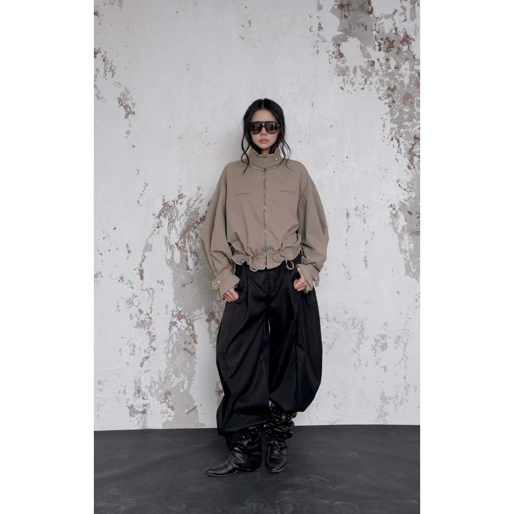 CIHER - Áo khoát cổ cao YUKON KHAKI JACKET