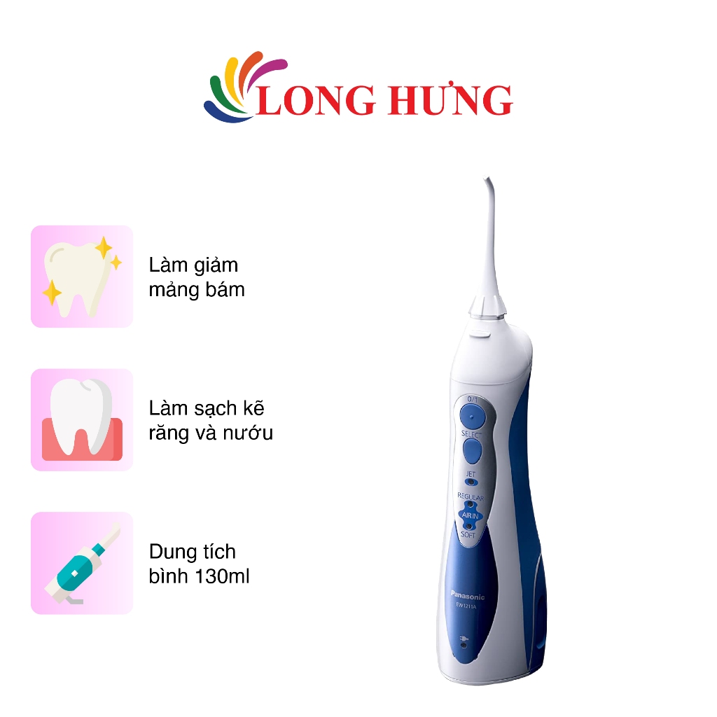 Máy tăm nước vệ sinh răng miệng Panasonic EW1211A425 - Hàng chính hãng