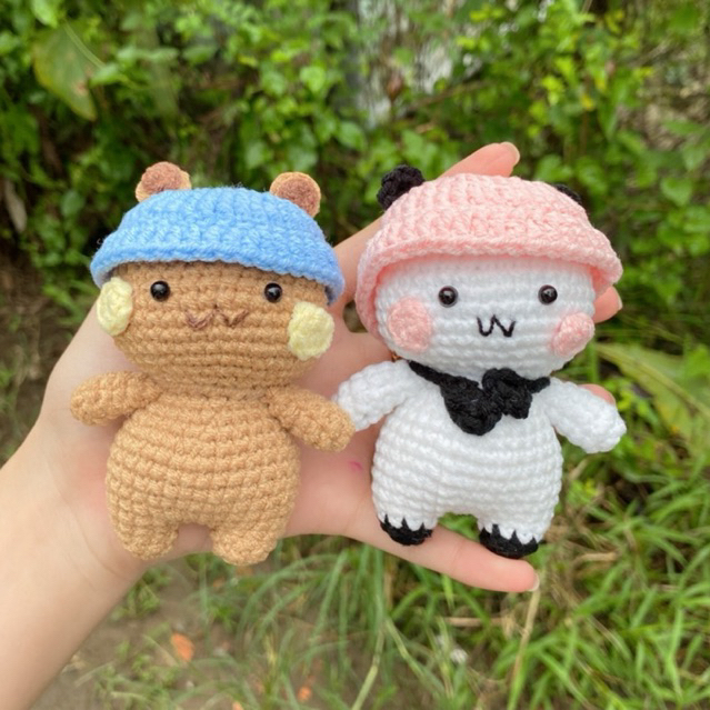 [AnhAnhMocLen] Móc khoá len Bubu Dudu