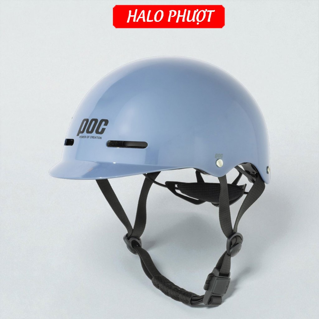 (Chính Hãng) Nón POC xe máy POC P20 Xám Xi Măng CREATION 1