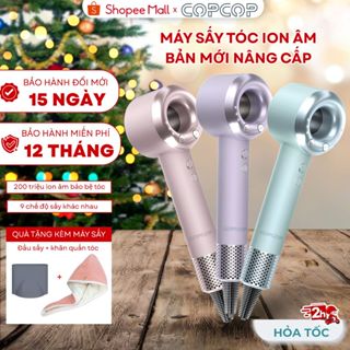  Máy sấy tóc ion âm COPCOP với 200 triệu ion âm bảo vệ tóc 2 chiều và 9 chế độ sấy bảo hành 12 tháng 