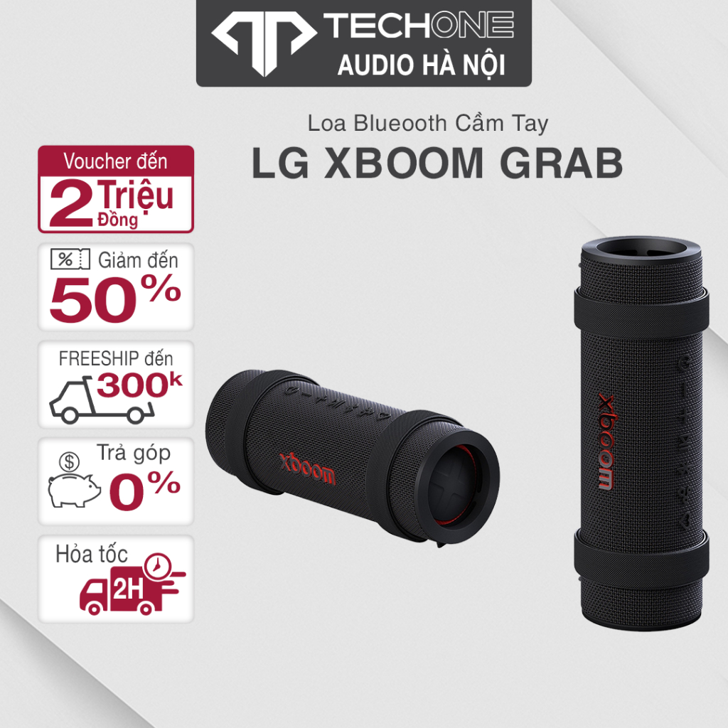 Loa Bluetooth di động LG xboom Grab 20W và Loa Bluetooth Di Động LG Xboomgo PL7 30W Bảo Hành Chính H