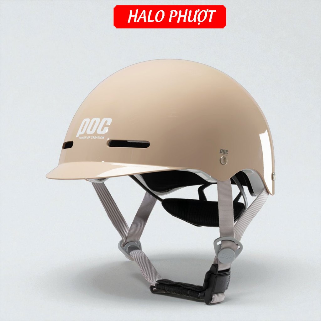 (Chính Hãng) Nón POC xe máy POC P20 Beige CREATION 1