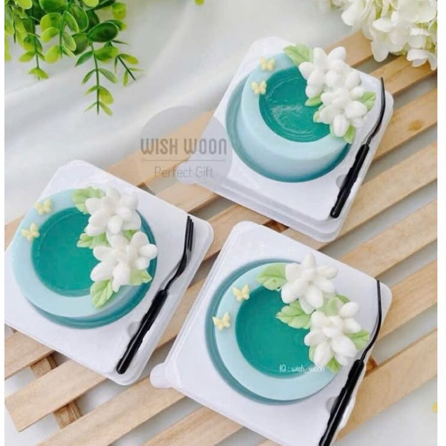 6 Món Mousse Khuôn Rỗng Hình Trụ Khuôn Silicon lõm lồi Khuôn Pudding Muffin Món Tráng Miệng Pháp Convex Cup DIY