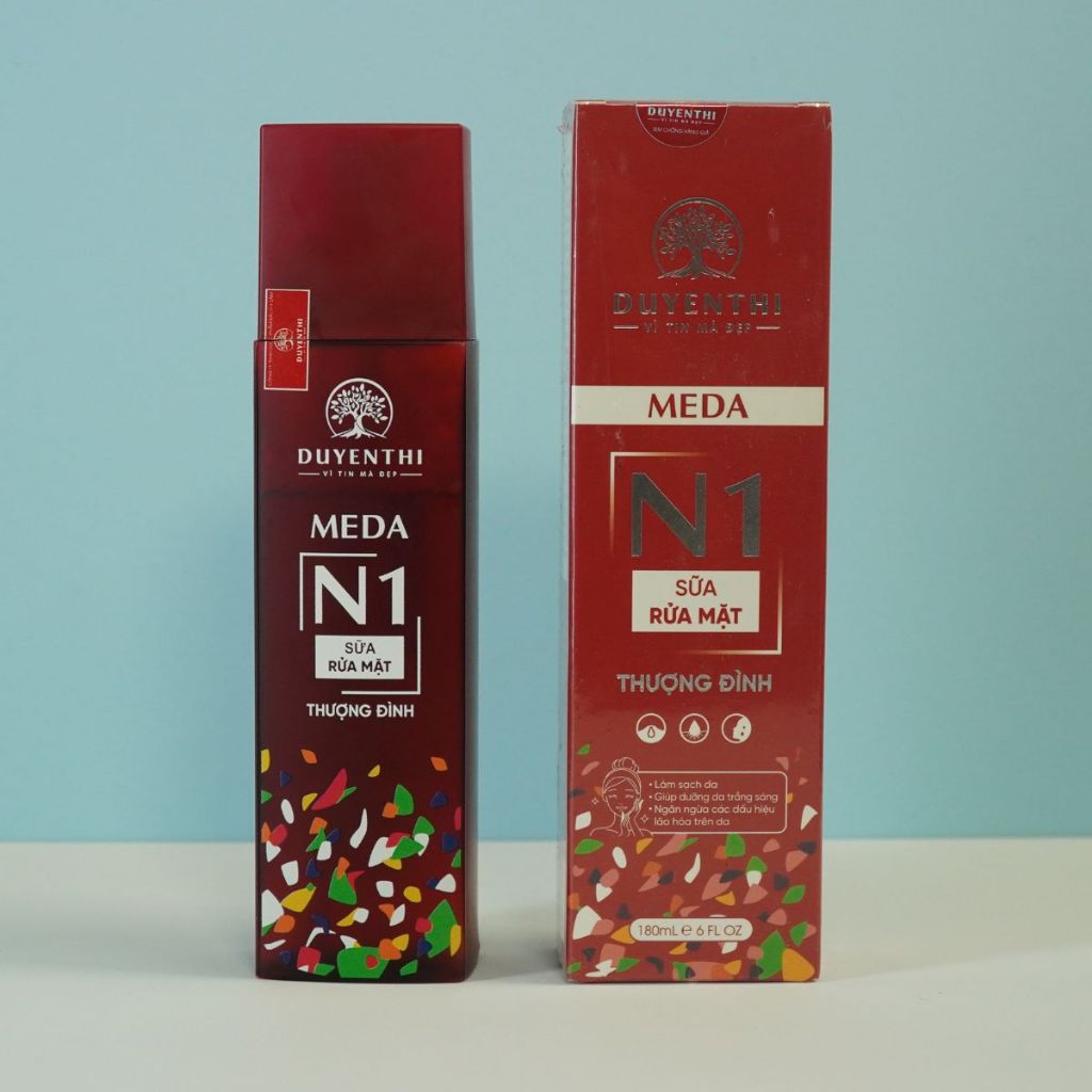 Sữa Rửa Mặt Thảo Dược N1 Duyên Thị – Làm Sạch Sâu & Giữ Ẩm 180ml