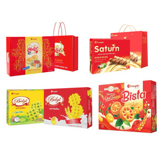Bánh hộp tràng an các loại challot, saturn, belgi, bista hộp 336g kèm túi