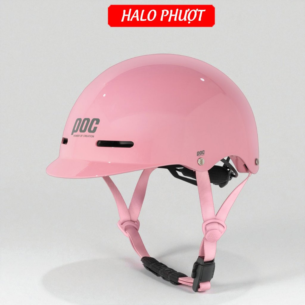 (Chính Hãng) Nón POC xe máy POC P20 Hồng Pastel CREATION 1