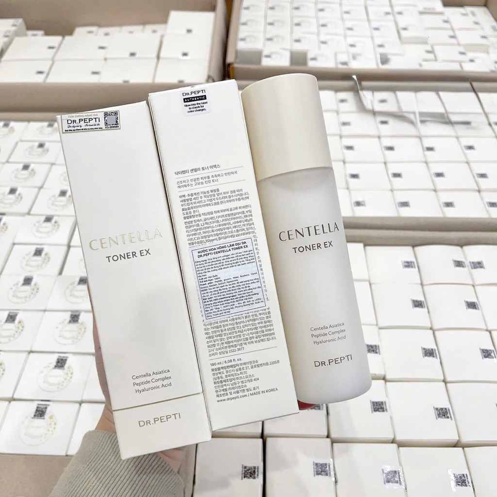[Nhập khẩu] TONER DR.PEPTI MẪU MỚI – CENTELLA TONER EX