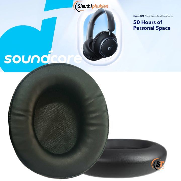 Miếng đệm ốp thay thế cho tai nghe Anker Soundcore Space Q45 085105