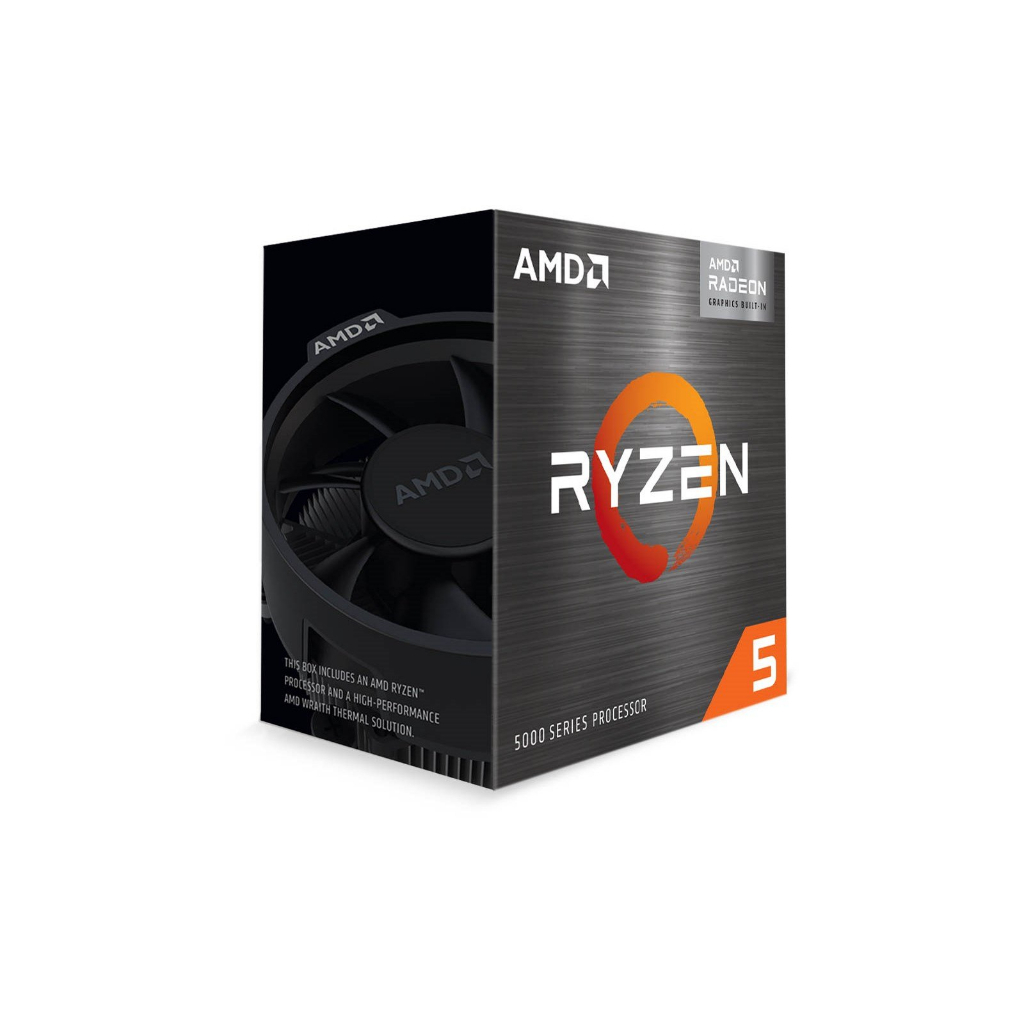 CPU AMD Ryzen 5 5500GT (4.4 GHz Upto 3.6 GHz / 19MB / 6 Cores, 12 Threads / 65W / Socket AM4)