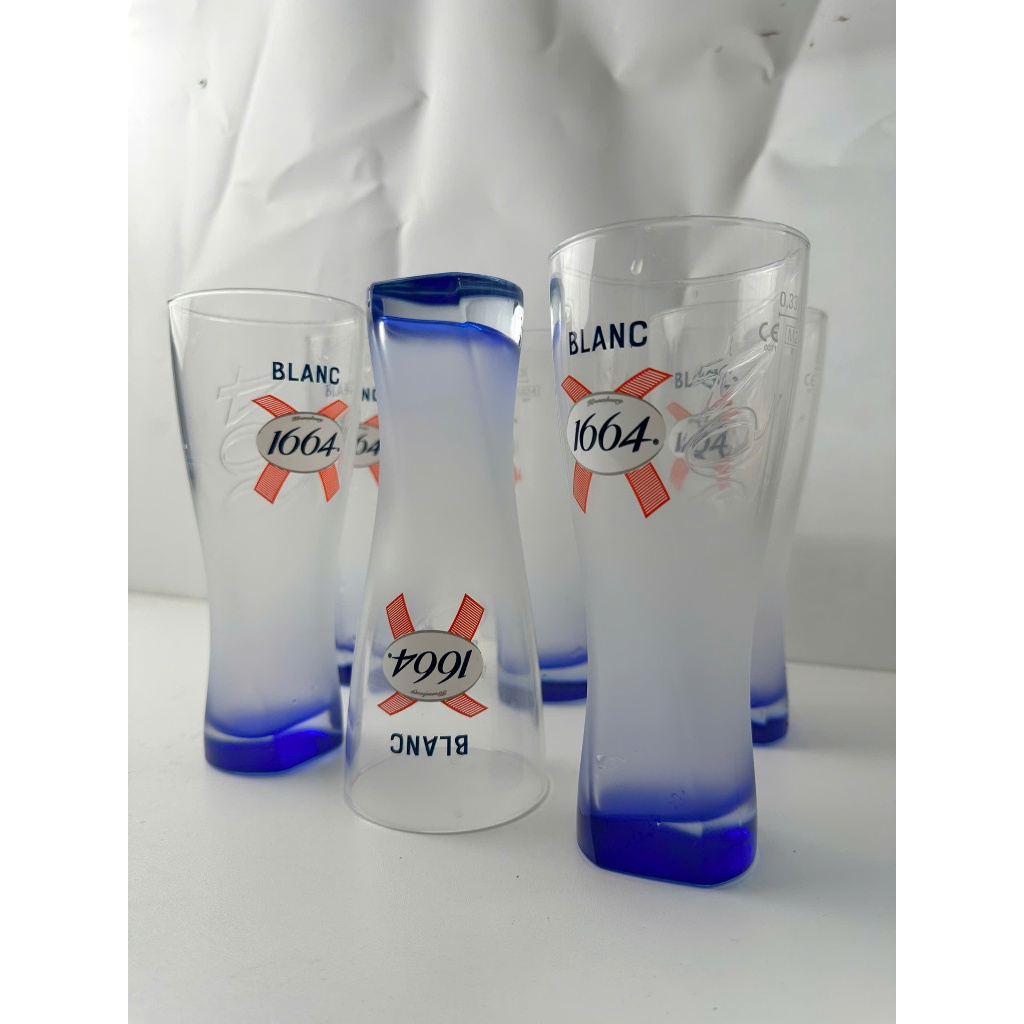 🎉SET 6  LY LUMINARC QUÀ 1664 BLANC — HÀNG NHẬP PHÁP GIÁ SỐC 🎉